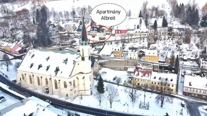 Apartmán Albreit Jáchymov Exteriér fotografie
